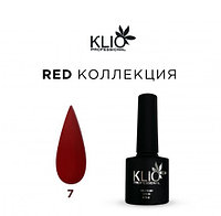 Гель-лак №07 Klio Professional "RED" 8 мл, фото 1