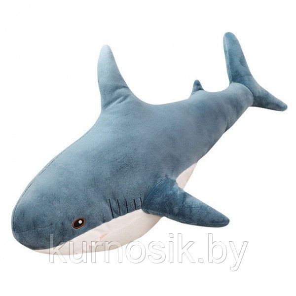 Акула мягкая игрушка плюшевая большая 100 см - фото 2 - id-p166432177