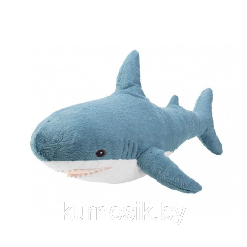 Акула мягкая игрушка плюшевая большая 100 см - фото 3 - id-p166432177