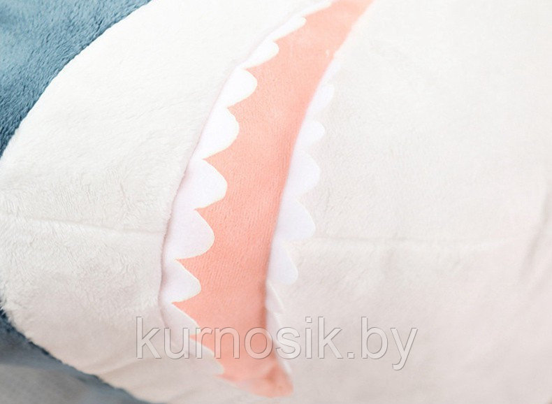 Акула плюшевая мягкая игрушка 60 см - фото 4 - id-p166432251