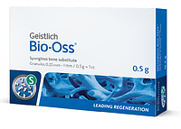 Geistlich Bio-Oss 0.5г губчатый костный заменитель, размер S мелкие гранулы 0,25-1 мм, 0,5г