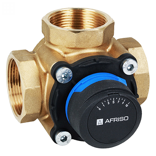 Afriso ARV ProClick 386, 1 1/2" клапан трехходовой смесительный - фото 2 - id-p58917805