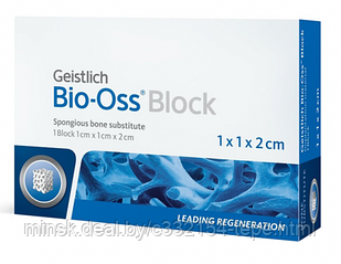 Geistlich Bio-Oss Block, 1х1х2 см, материал для замещения костных дефектов