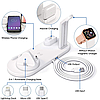 Беспроводное зарядное устройство для iWatch / AirPods / iPhone + Lightning / Micro USB / Type-C, фото 3