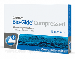 Geistlich Bio-Gide Compressed 13x25 мм   коллагеновая барьерная мембрана