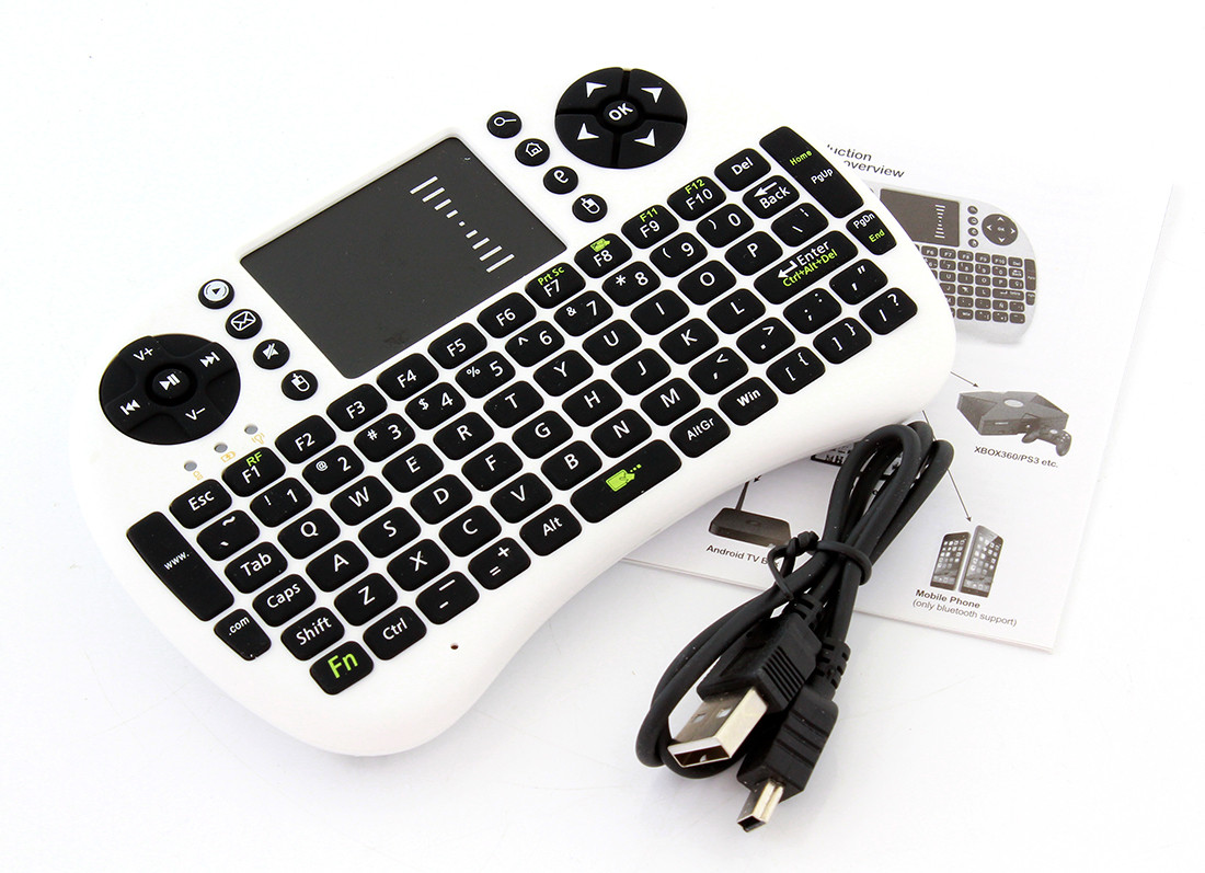 Mini беспроводная клавиатура TV - фото 5 - id-p166449030