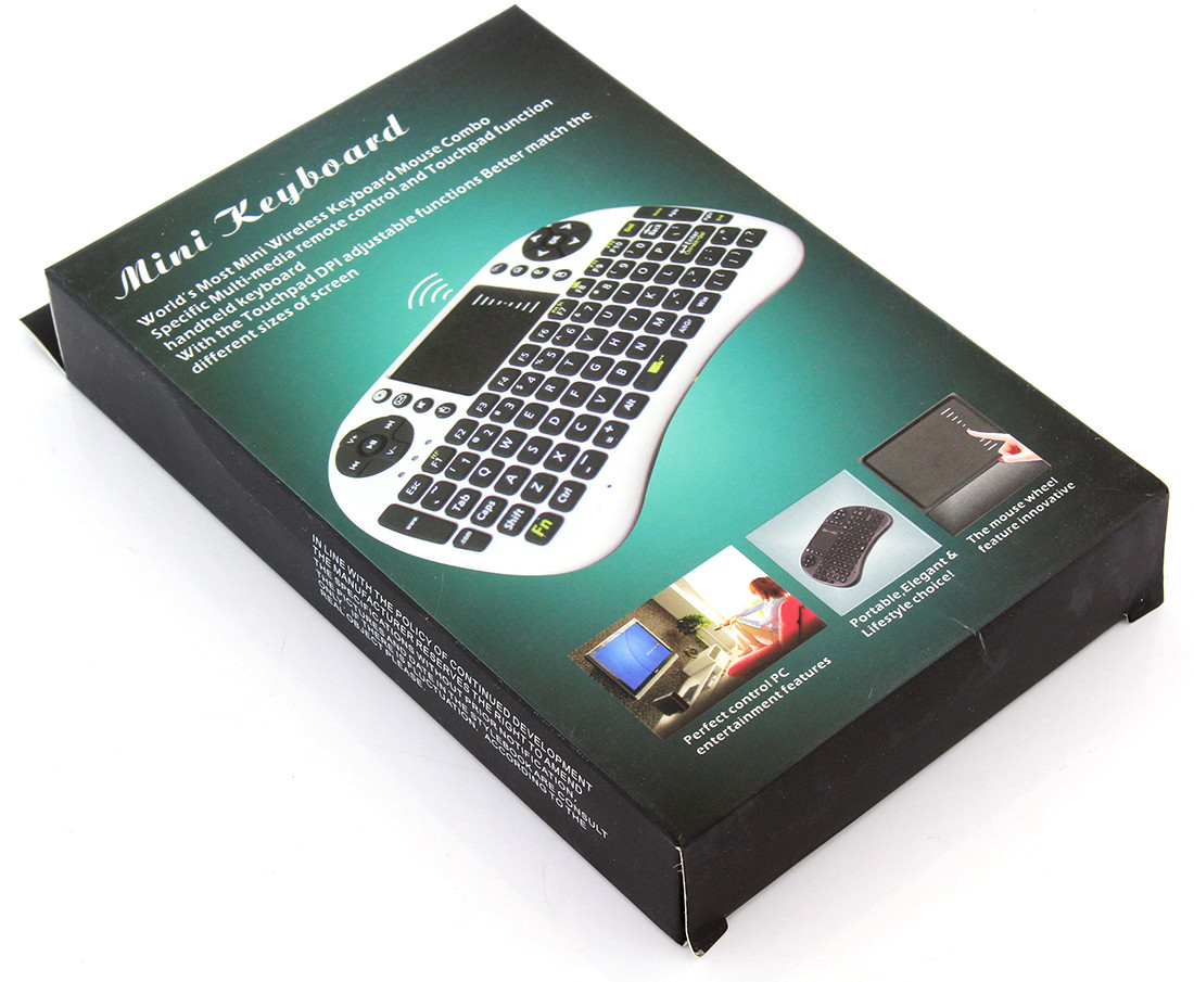Mini беспроводная клавиатура TV - фото 7 - id-p166449030