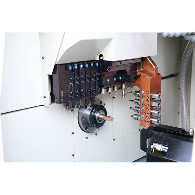 Токарный автомат продольного точения с ЧПУ Sowin SZ-20E2 - фото 5 - id-p166429569