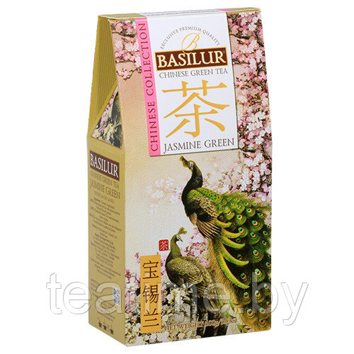 Чай "Basilur" "Chinese collection" 100г Зеленый с ЖАСМИНОМ