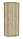 Шкаф угловой Уют Сервис арт.402 со штангой и полками дуб сонома, фото 2