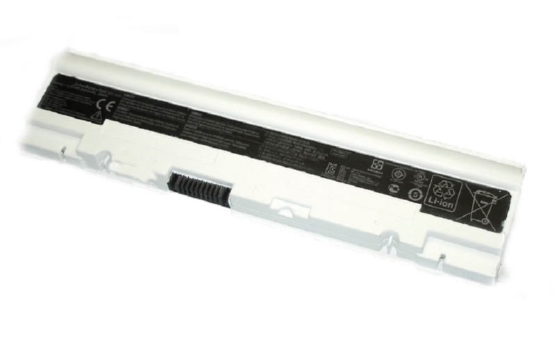 Аккумулятор (батарея) для ноутбука Asus Eee PC 1025c 1225 (A32-1025) 10.8V 28Wh, белый