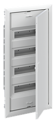 Щиток встраив. ABB UK648E3, 48M, белая мет. дверь, 63A, IP30, +PE+N-клеммы, ниша 703x340x88mm