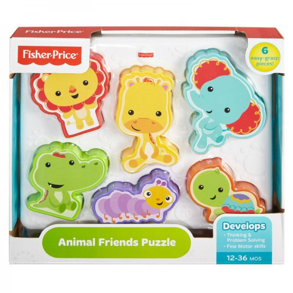 Развивающая игрушка СОРТЕР ВЕСЕЛЫЕ ЖИВОТНЫЕ FISHER PRICE CMY38 - фото 2 - id-p166459741