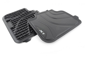 Резиновые задние коврики BMW F48 X1, Basis