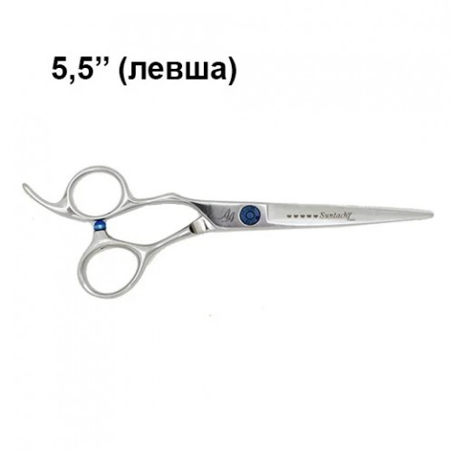 Ножницы парикмахерские Suntachi ЛЕВША BU-55A (5,5")***** прямые - фото 1 - id-p166459528