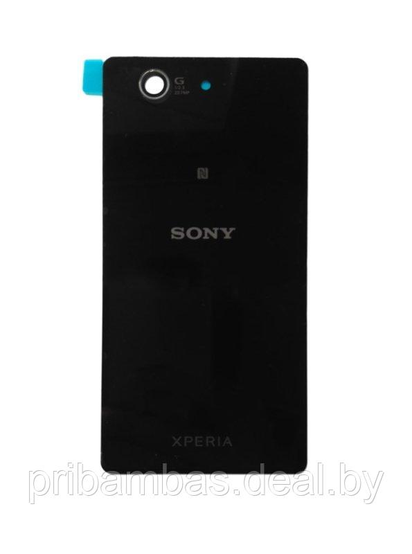 Задняя крышка для Sony Xperia Z3 Compact D5803 черная - фото 1 - id-p61230905