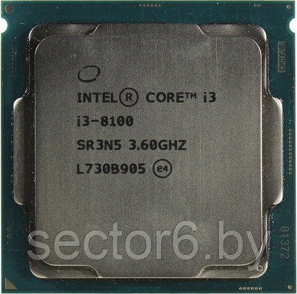 Процессор Intel Core i3-8100, фото 2