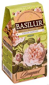 Чай "Basilur" "Bouquet" карт. 100г.*12, cream fantasy зел. (Букет кремовая фантазия)