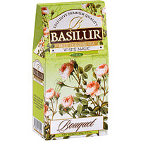 Чай "Basilur" "Bouquet" карт. 100г.*12, white magic зел. (Букет белое волшебство)