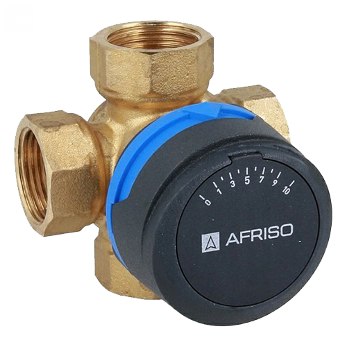 Afriso ARV ProClick 482, 3/4" клапан четырехходовой смесительный - фото 2 - id-p58897990
