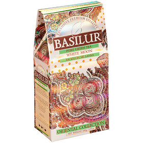 Чай "Basilur" "Oriental Collection" карт. 100г*12шт. White Moon  зел.(молоч.) улун Белая Луна