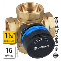 Afriso ARV ProClick 485, 1 1/4" клапан четырехходовой смесительный