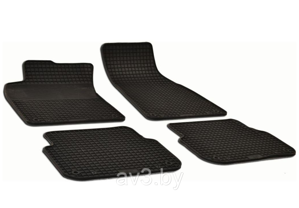 Коврики в салон Audi A6 C6 2004-2008 [214058] до рест. КРЕПЕЖ / Ауди А6 С6 (Чехия)