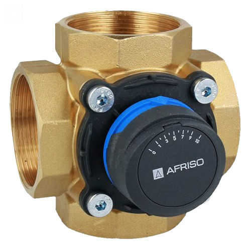 Afriso ARV ProClick 487, 2" клапан четырехходовой смесительный - фото 2 - id-p58898230