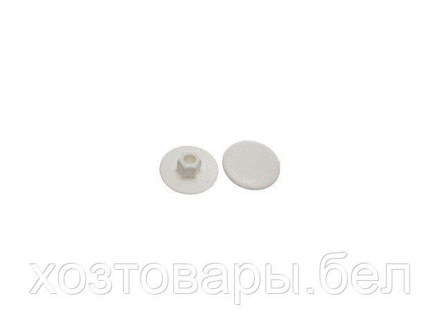 Заглушка для конфирмата, декоративная белая (50 шт в зип-локе) STARFIX - фото 2 - id-p166504987