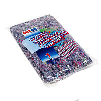 Салфетка/тряпка для пола, хлопок, 60х70 см, серая