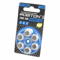 Батарейка 675 ROBITON Zinc-Air