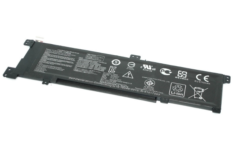 Оригинальный аккумулятор (батарея) для ноутбука Asus V405UQ (B31N1424) 11.4V 48Wh