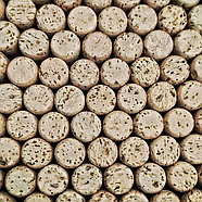 Корковые пробки с натуральными дисками, агломерированные 40х23,5 мм (50 штук) Португалия, фото 4