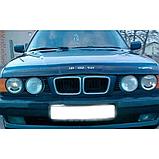 Дефлектор капота - мухобойка, BMW 5 серии, Е34, 1988-1996, VIP TUNING, фото 2