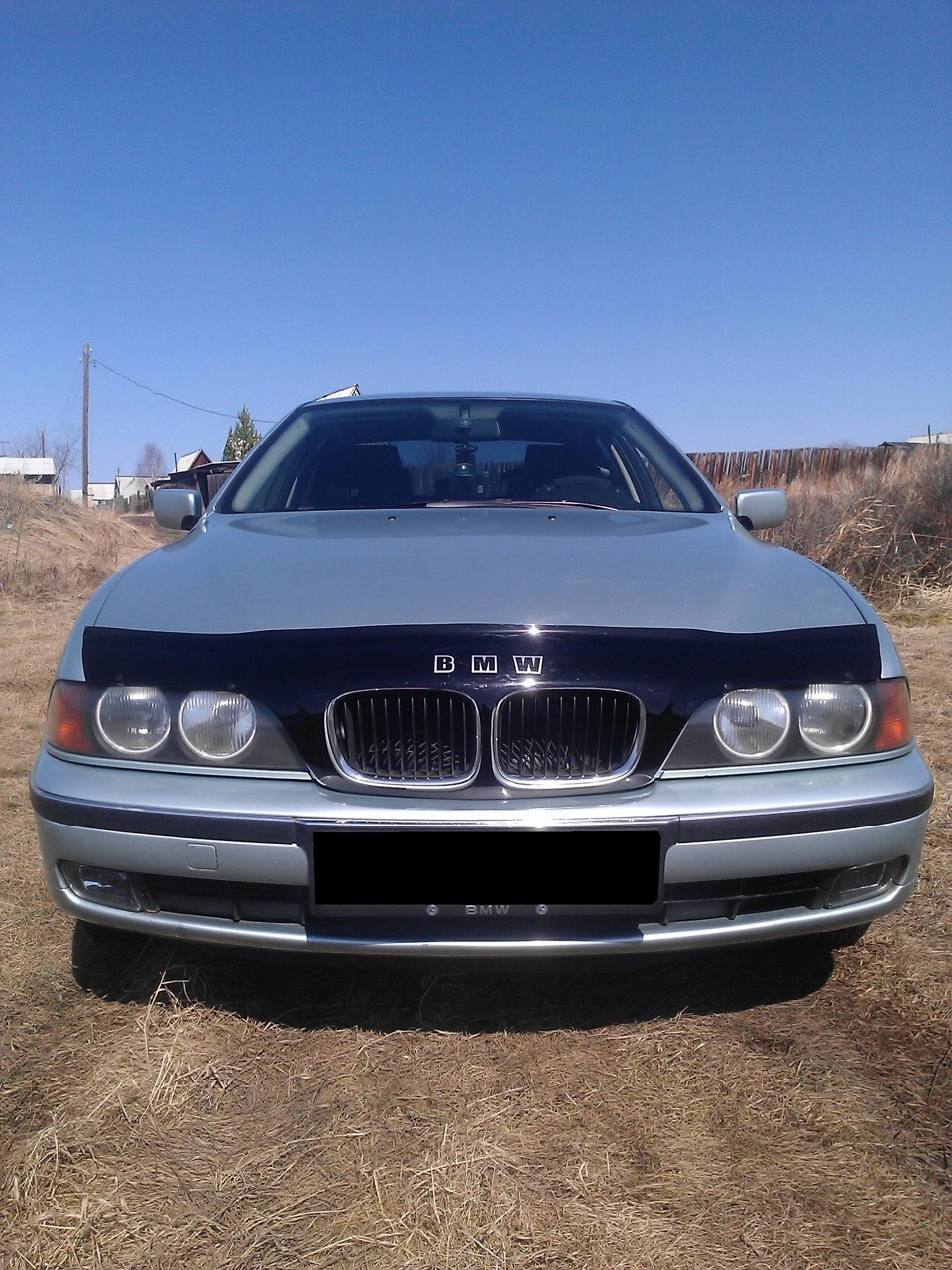 Дефлектор капота - мухобойка, BMW 5 серии, Е39, 1995-2003, VIP TUNING - фото 3 - id-p143772036