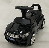 Детская машинка-каталка, толокар RiverToys BMW JY-Z01B (красный/черный), фото 5