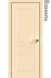 Межкомнатная дверь "ЭМАЛЬ" ПГ-01 (Цвет - Белый; Ваниль; Грэй; Капучино; Графит), фото 2