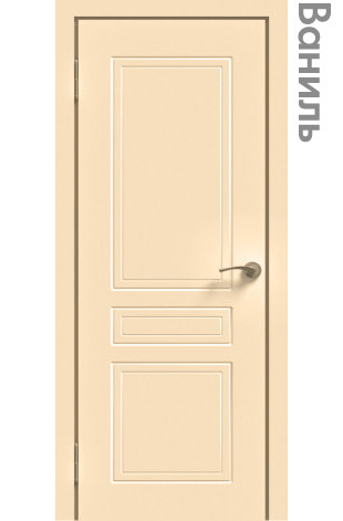 Межкомнатная дверь "ЭМАЛЬ" ПГ-01 (Цвет - Белый; Ваниль; Грэй; Капучино; Графит) - фото 2 - id-p166521788