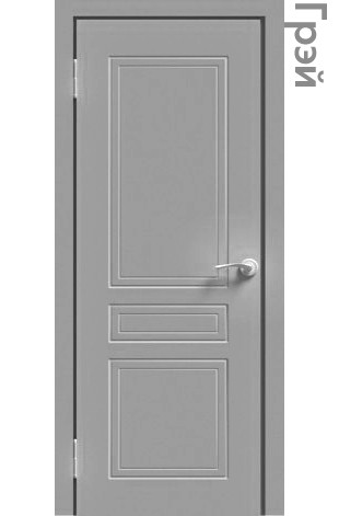 Межкомнатная дверь "ЭМАЛЬ" ПГ-01 (Цвет - Белый; Ваниль; Грэй; Капучино; Графит) - фото 3 - id-p166521788