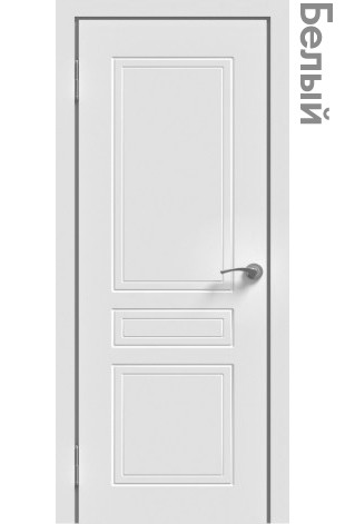 Межкомнатная дверь "ЭМАЛЬ" ПГ-01 (Цвет - Белый; Ваниль; Грэй; Капучино; Графит) - фото 6 - id-p166521788