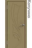 Межкомнатная дверь "ЭМАЛЬ" ПГ-04 (Цвет - Белый; Ваниль; Грэй; Капучино; Графит), фото 4