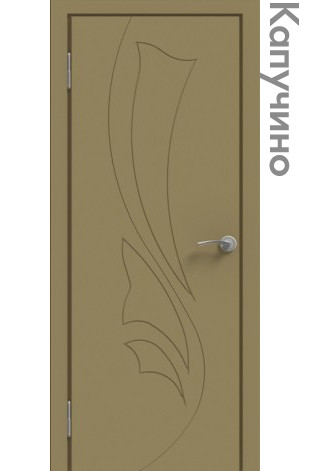 Межкомнатная дверь "ЭМАЛЬ" ПГ-04 (Цвет - Белый; Ваниль; Грэй; Капучино; Графит) - фото 4 - id-p166521790