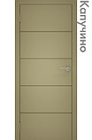 Межкомнатная дверь "ЭМАЛЬ" ПГ-11 (Цвет - Белый; Ваниль; Грэй; Капучино; Графит), фото 4