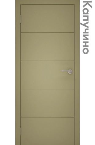 Межкомнатная дверь "ЭМАЛЬ" ПГ-11 (Цвет - Белый; Ваниль; Грэй; Капучино; Графит) - фото 4 - id-p166521791