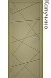 Межкомнатная дверь "ЭМАЛЬ" ПГ-13 (Цвет - Белый; Ваниль; Грэй; Капучино; Графит), фото 4