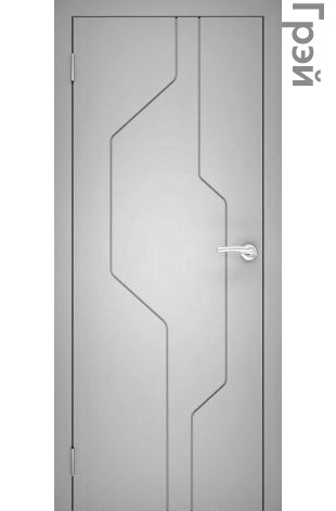 Межкомнатная дверь "ЭМАЛЬ" ПГ-15 (Цвет - Белый; Ваниль; Грэй; Капучино; Графит) - фото 3 - id-p166521793