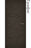 Межкомнатная дверь "ЭМАЛЬ" ПГ-18 (Цвет - Белый; Ваниль; Грэй; Капучино; Графит), фото 5