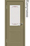 Межкомнатная дверь "ЭМАЛЬ" ПО-01 (Цвет - Белый; Ваниль; Грэй; Капучино; Графит), фото 4