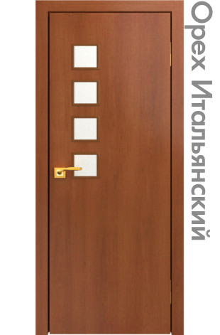 Межкомнатная дверь "СТАНДАРТ" 13 (Цвет - Дуб Белёный; Орех Миланский; Орех Итальянский; Венге) - фото 4 - id-p166521819