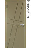 Межкомнатная дверь "ЭМАЛЬ" ПГ-21 (Цвет - Белый; Ваниль; Грэй; Капучино; Графит), фото 4